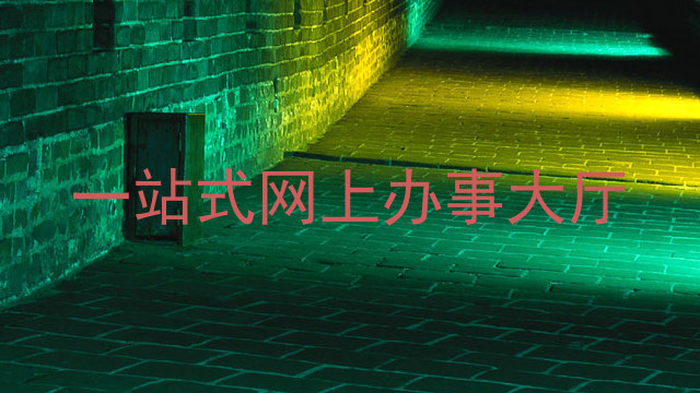 一站式网上办事大厅