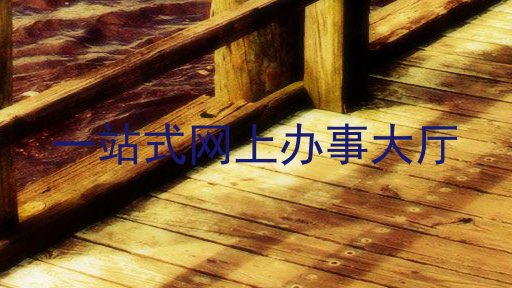 一站式网上办事大厅