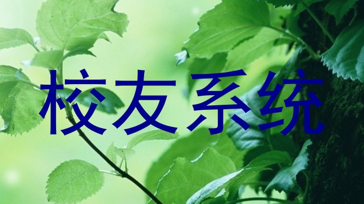 校友系统