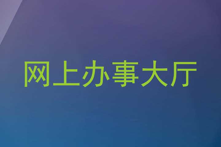 网上办事大厅