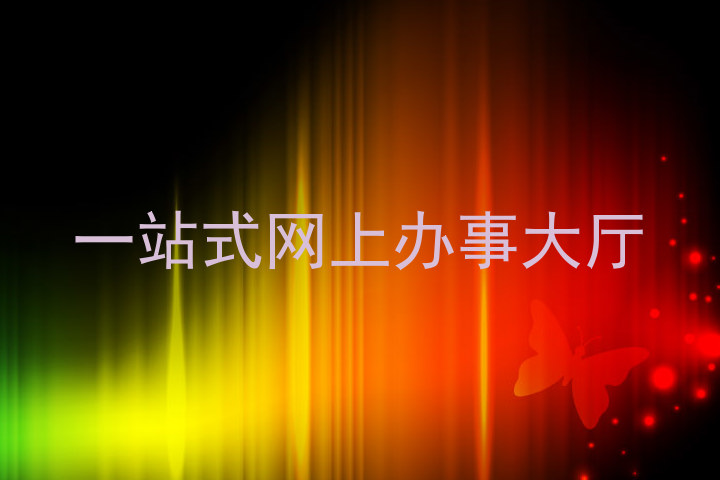 一站式网上办事大厅