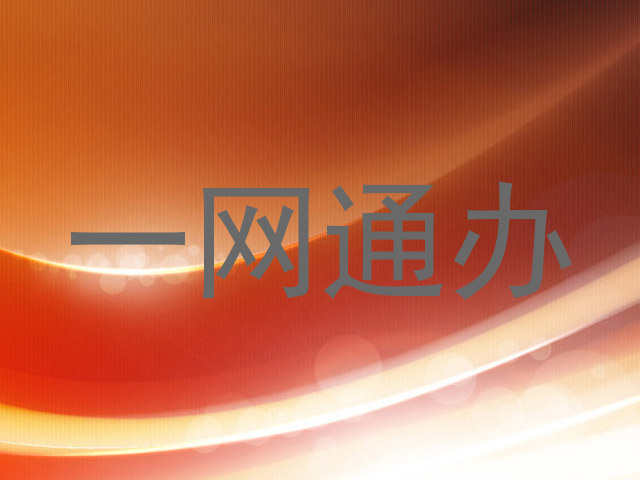 一网通办