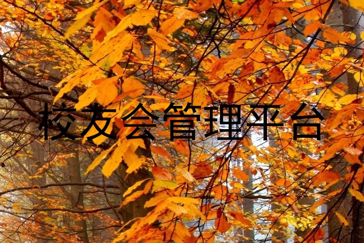 校友会管理平台