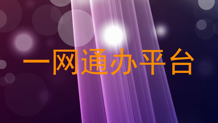 一网通办平台