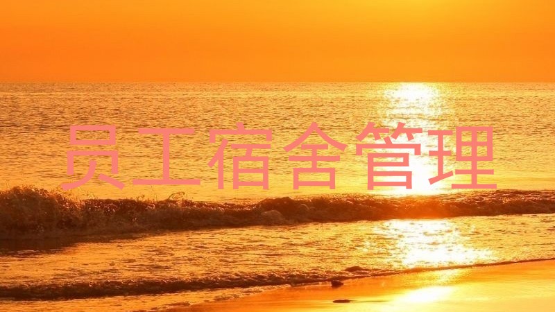 员工宿舍管理