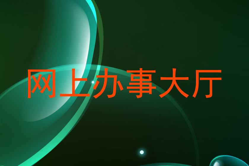 网上办事大厅