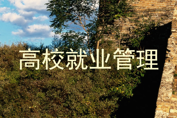 高校就业管理