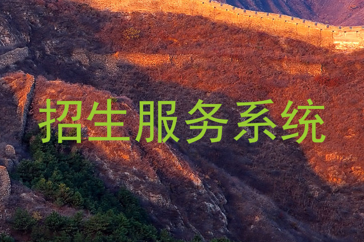招生服务系统