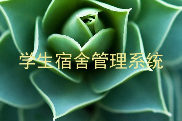 学生宿舍管理系统