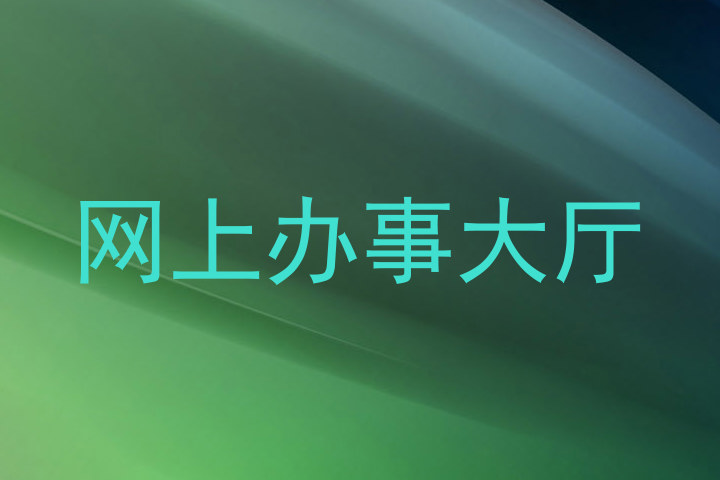 网上办事大厅
