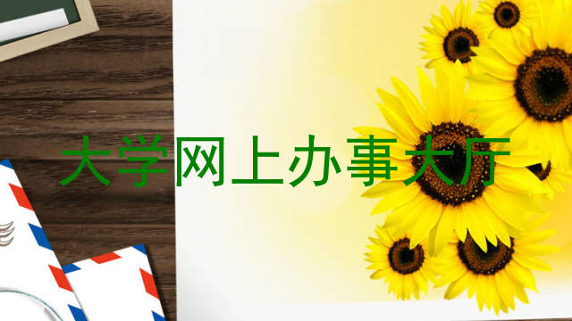 大学网上办事大厅