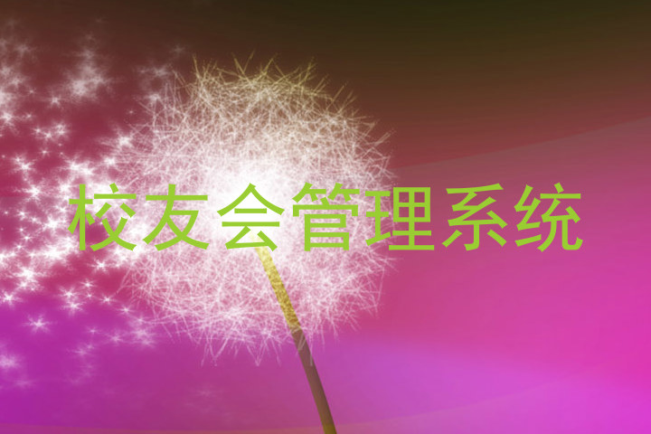 校友会管理系统