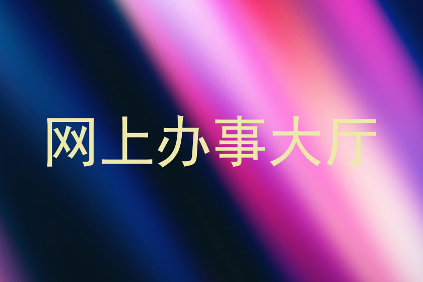 网上办事大厅