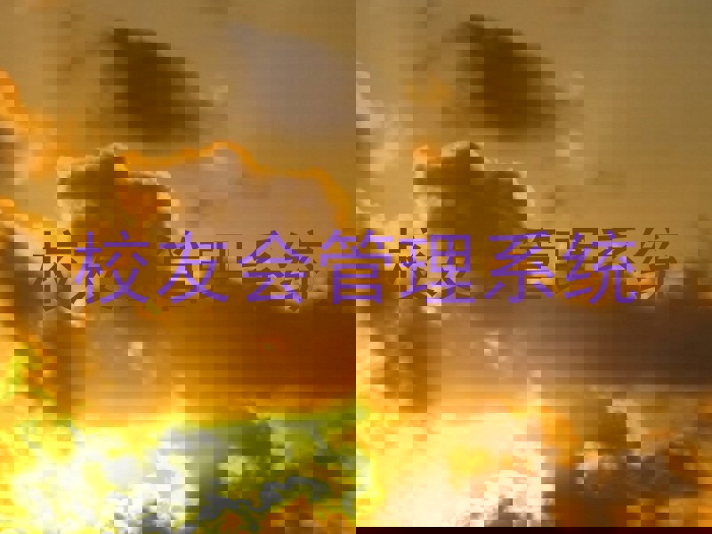 校友会管理系统
