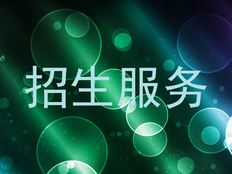 招生服务