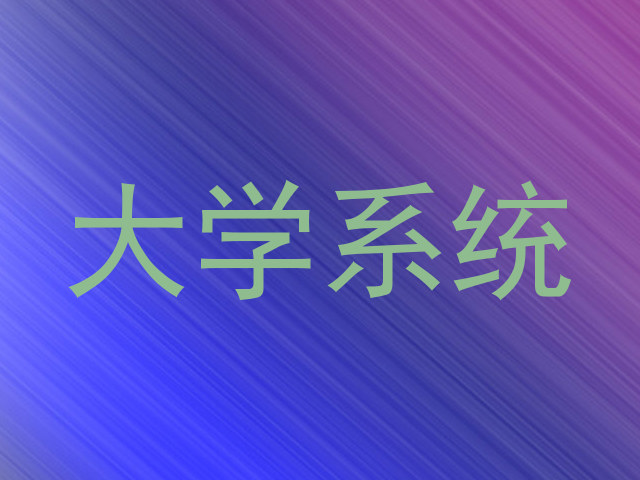 大学系统