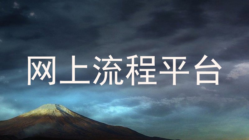 网上流程平台