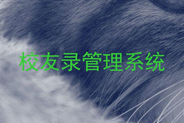 校友录管理系统