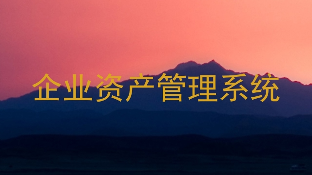 企业资产管理系统