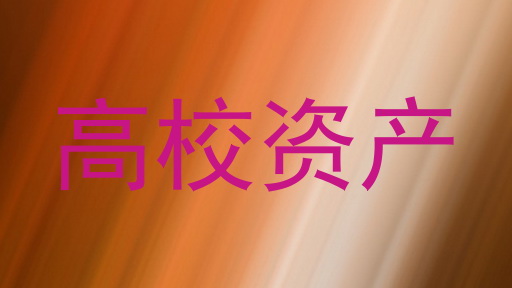 高校资产