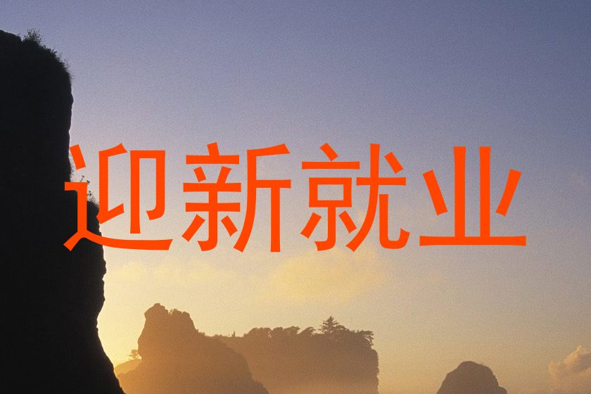 迎新就业