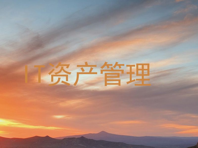 IT资产管理