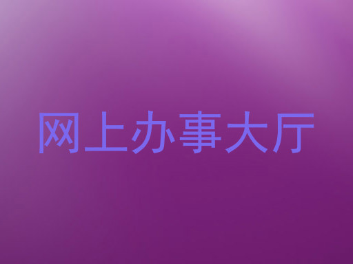 网上办事大厅