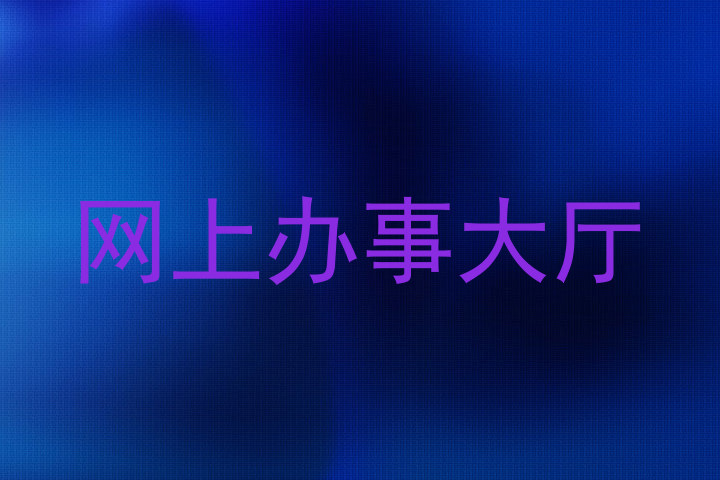 网上办事大厅