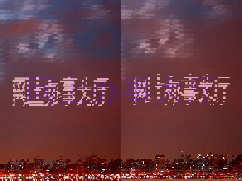 网上办事大厅