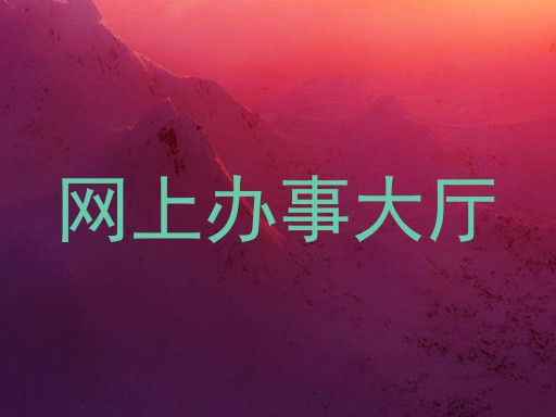 网上办事大厅