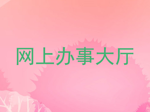 网上办事大厅