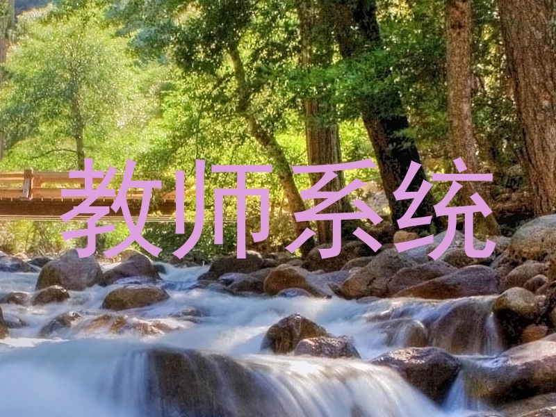 教师系统