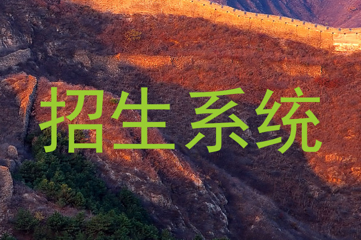 招生系统