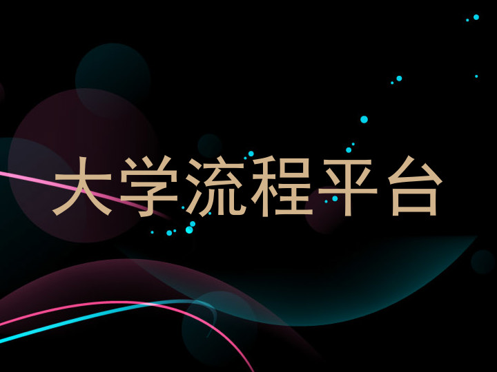 大学流程平台