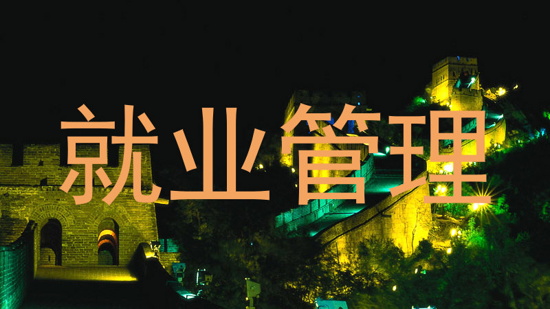 就业管理