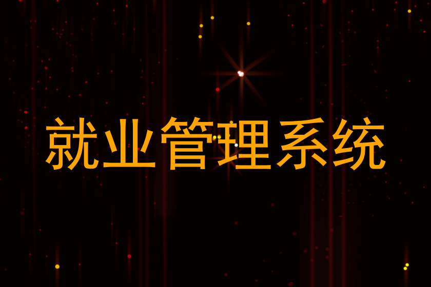 就业管理系统
