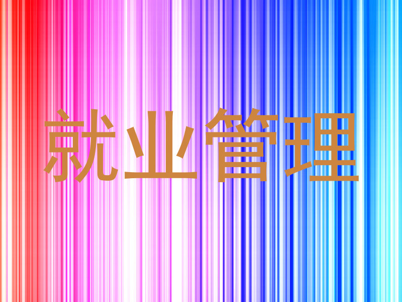 就业管理