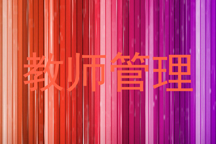 教师管理
