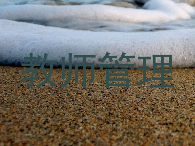 教师管理