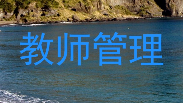 教师管理