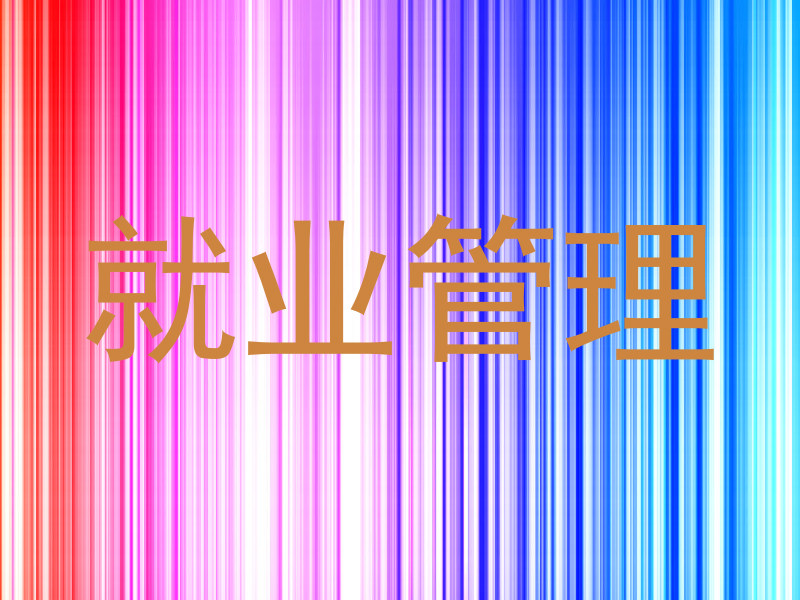 就业管理