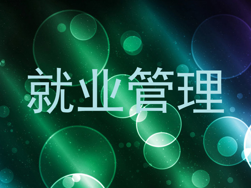就业管理