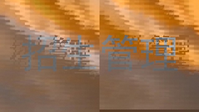招生管理