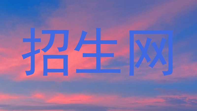 招生网