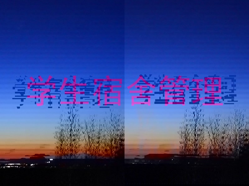 学生宿舍管理