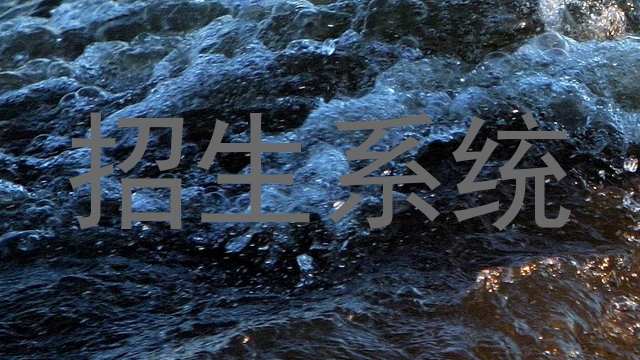 招生系统