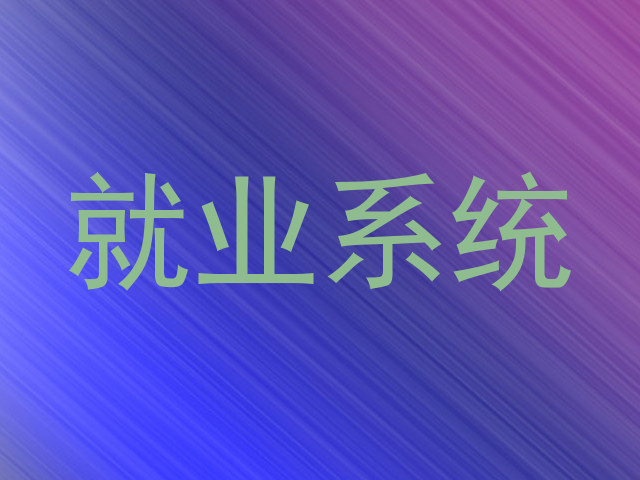 就业系统
