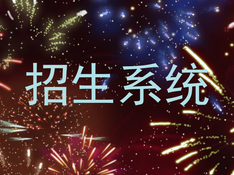 招生系统