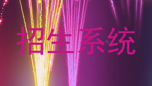 招生系统