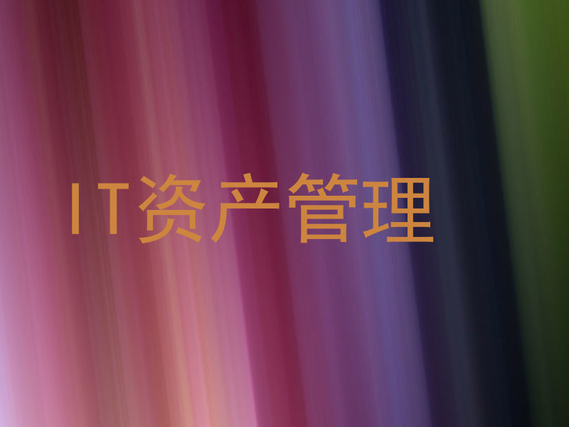 IT资产管理